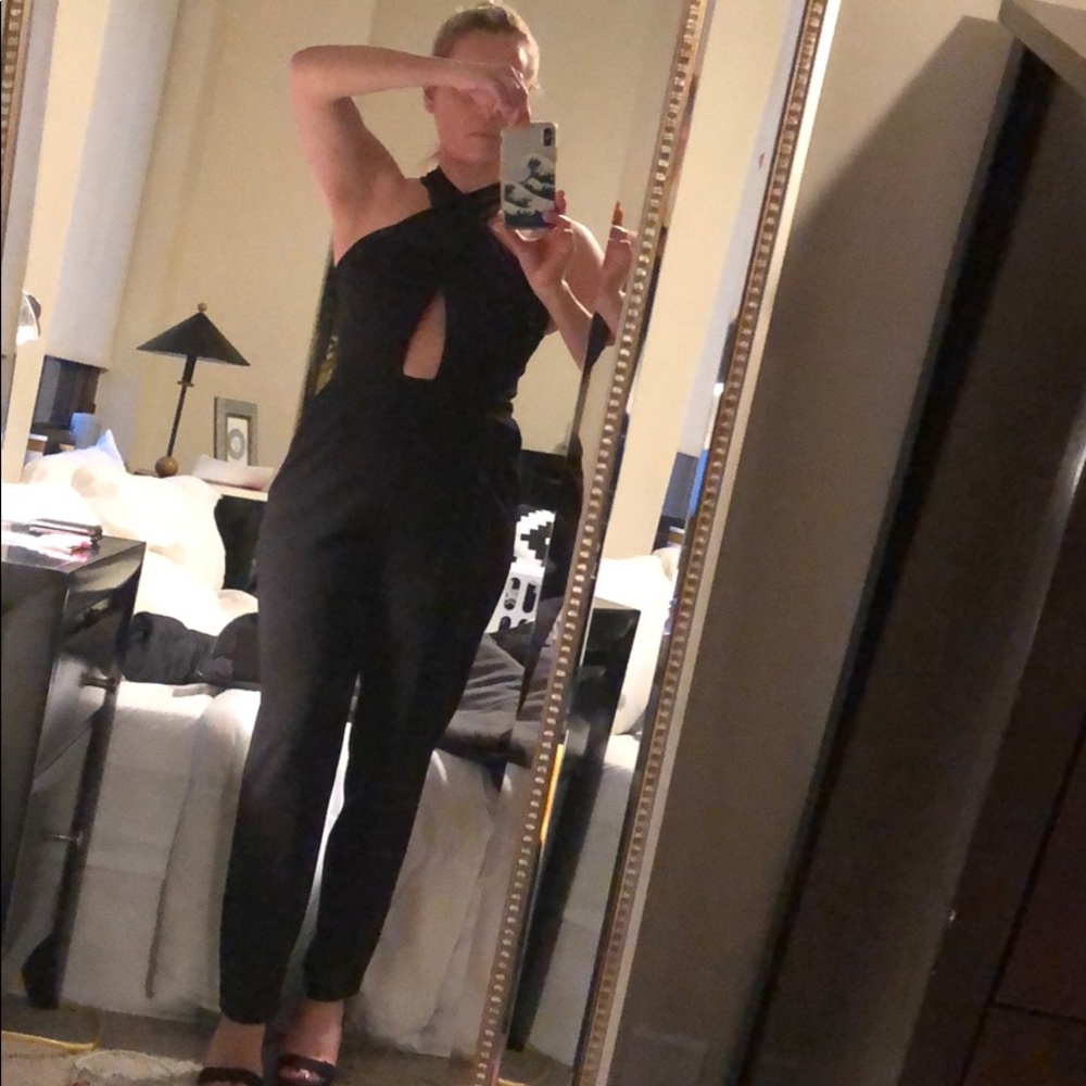 Black Express Romper